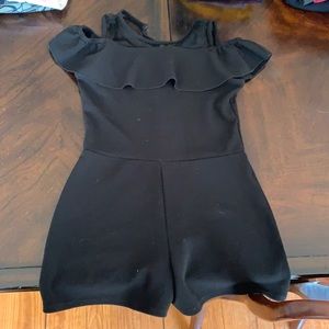 Black romper mesh women’s kids